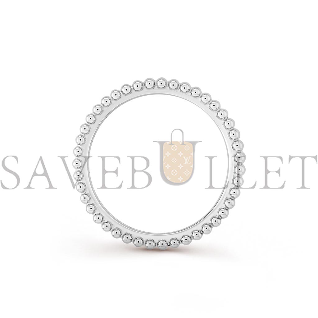 VAN CLEEF ARPELS ESTELLE WEDDING BAND - PLATINUM, DIAMOND  VCARN57O00